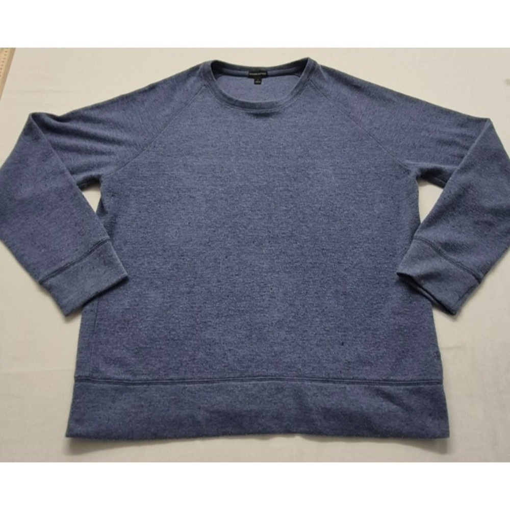 Banana Republic men's blue‎ pullover crew neck sweater/sweatshirt sz. LG